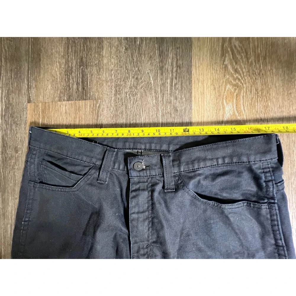 Levis 569 Loose Straight Jeans Mens 34x32 Black Relaxed Fit Denim 85569-0002